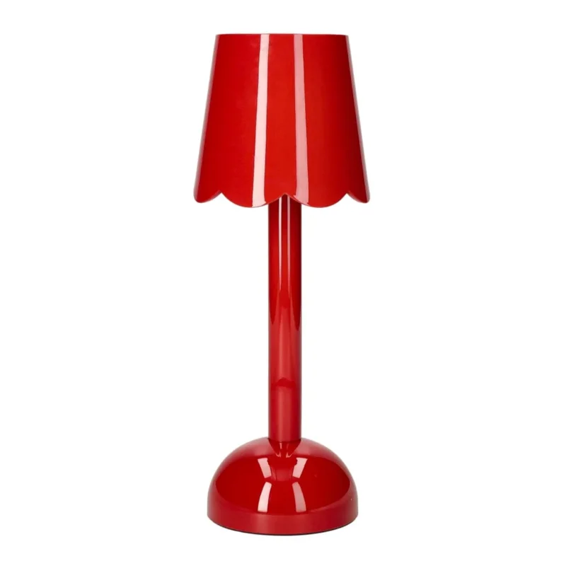 Addison Ross - Scallop Tafellamp LED - Burgundy - 28 cm Tafellamp Addison Ross