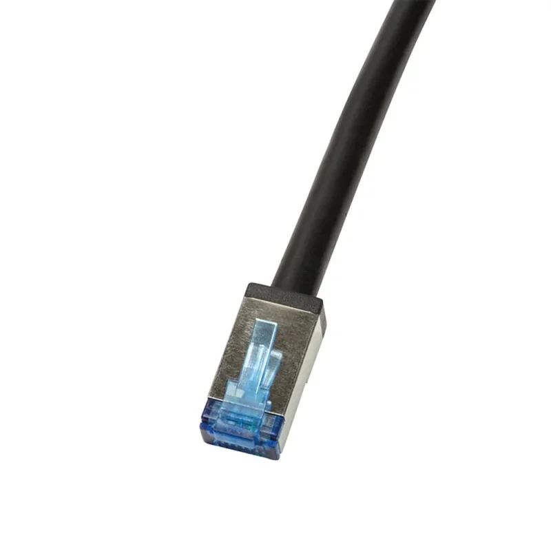 LogiLink Outdoor Patchkabel Cat 6A S FTP Schwarz 20 m