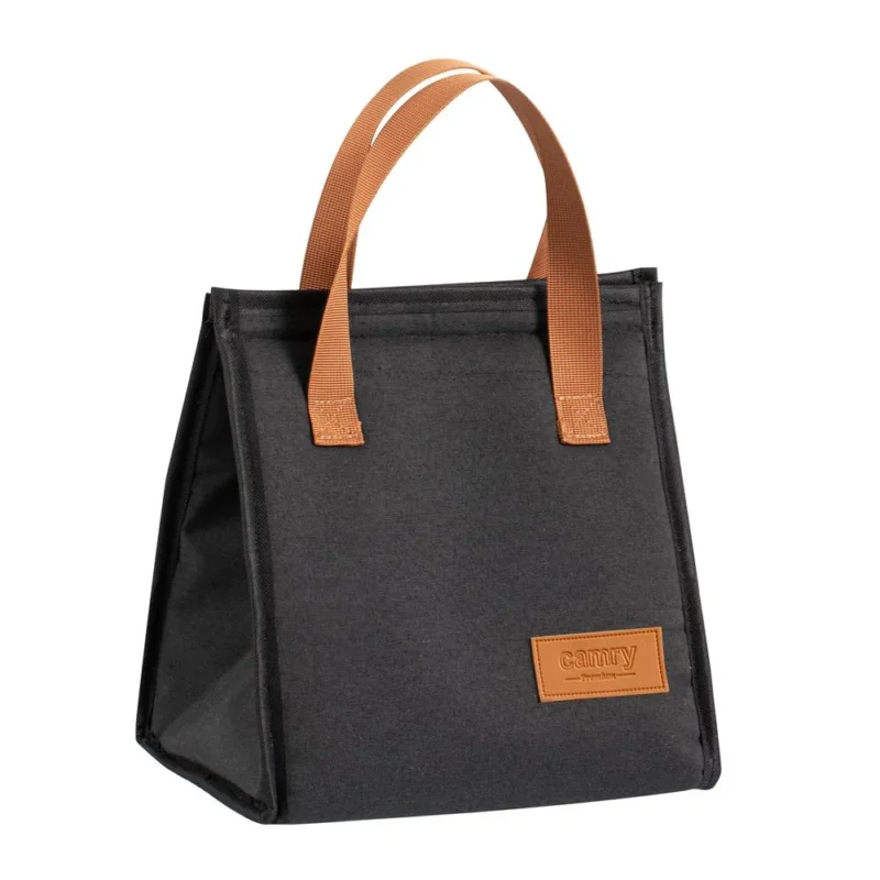Camry CR 4524 Kühltasche 5L – kompakte Thermotasche für Lunch, Reise & Picknick, dunkelgrau