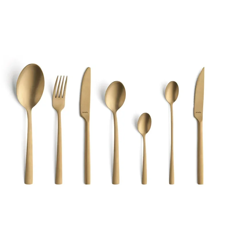 Amefa - Manille 42-delige Bestekset - Goud Amefa