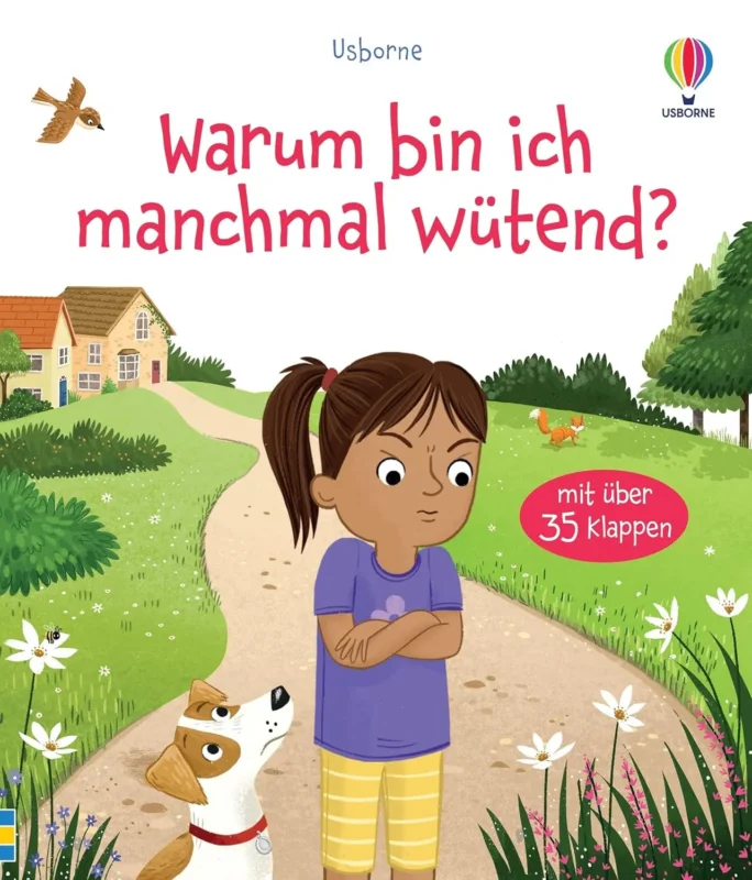 Aufklappen und Gefühle verstehen: Warum bin ich manchmal wütend?_Usborne Verlag_Buchcover