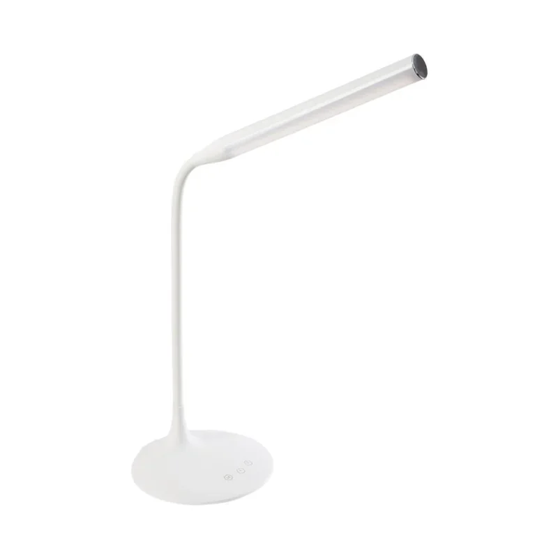 GENIE LED Schreibtischlampe TL32, flexibler Arm, weiß