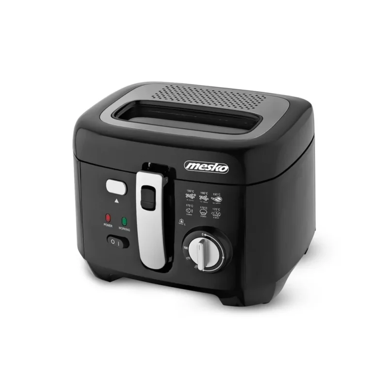 Mesko MS 4908 Fritteuse 2,5 Liter 1800 Watt Schwarz
