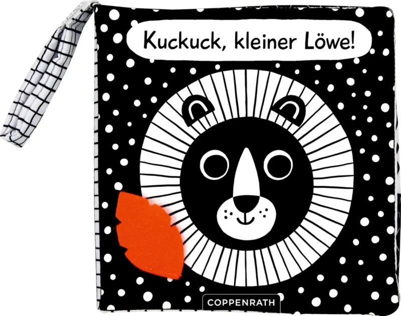 Babys kuschelweiches Kontrastbuch (Stoffbuch): Löwe_Coppenrath_Buchcover
