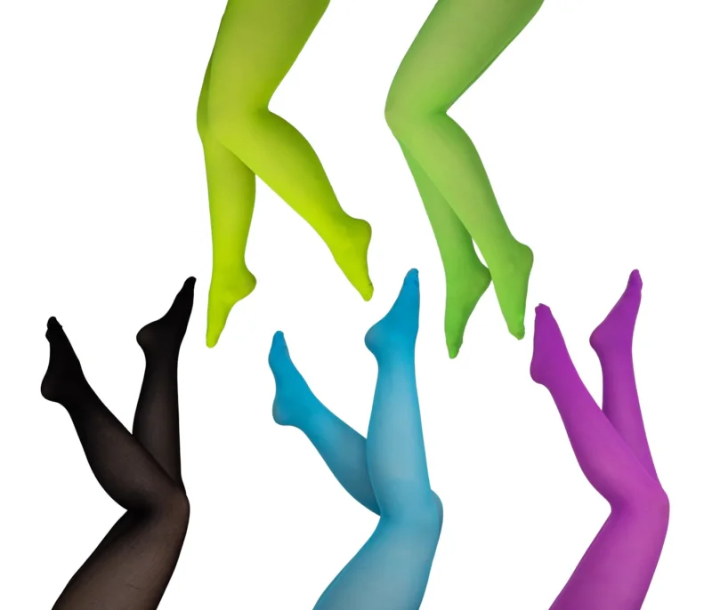 Alsino Strumpfhose Damen Uni Farbe Semi-Blickdicht Bunt Strumpfhosen Karneval Fasching Kostüm Verkleidung Damenstrumpfhose Leggings