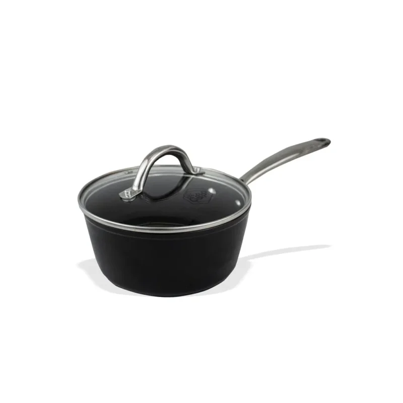 By C&P - Signature Steelpan 18 cm met glazen deksel Steelpan By C&P