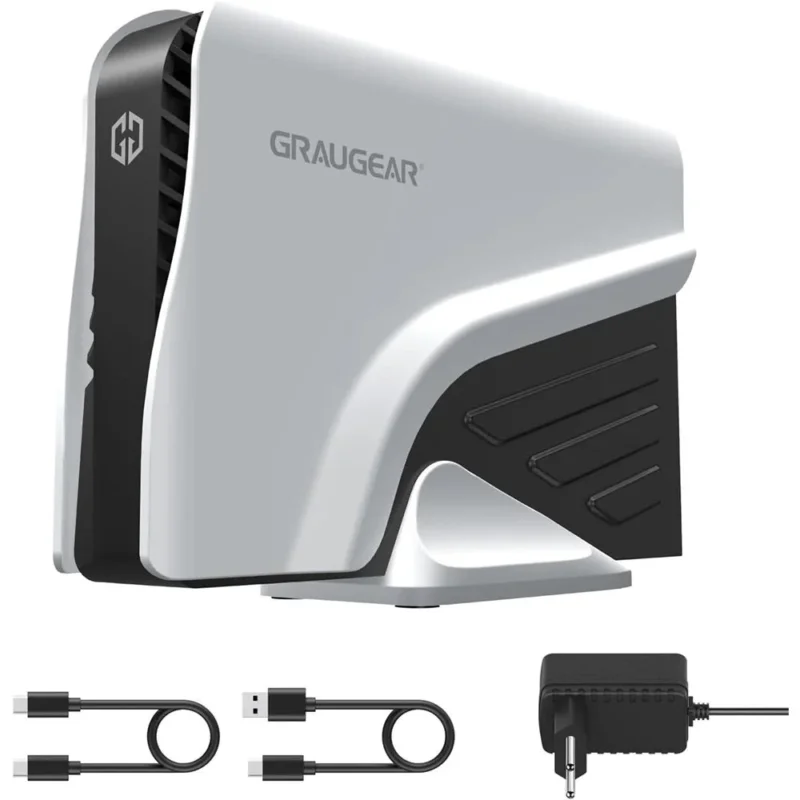 GRAUGEAR Externe Festplatte 8TB für PlayStation PS4 PS5 USB 3.2