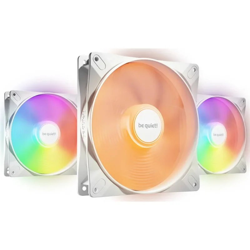 be quiet! Light Wings LX 140mm PWM High Speed White Lüfter 3er Pack ARGB