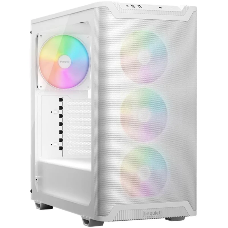 be quiet! Pure Base 501 LX White PC Gehäuse mit ARGB Lüftern