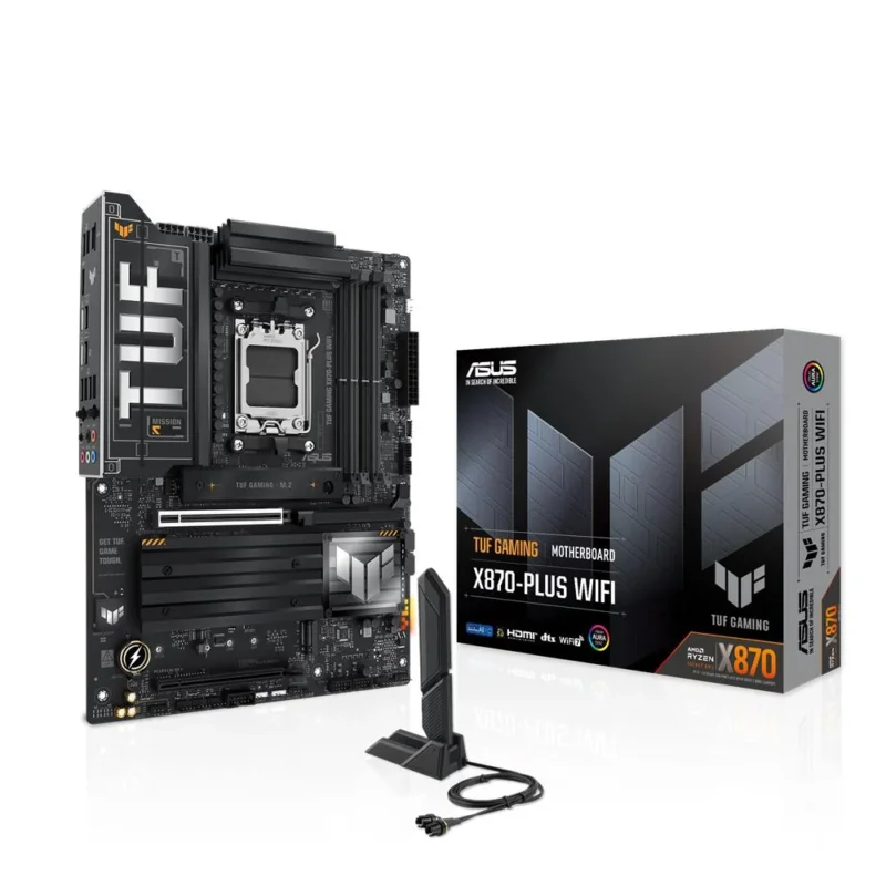 ASUS TUF Gaming X870-PLUS WIFI Mainboard AM5 ATX DDR5 PCIe 5.0 WiFi 7