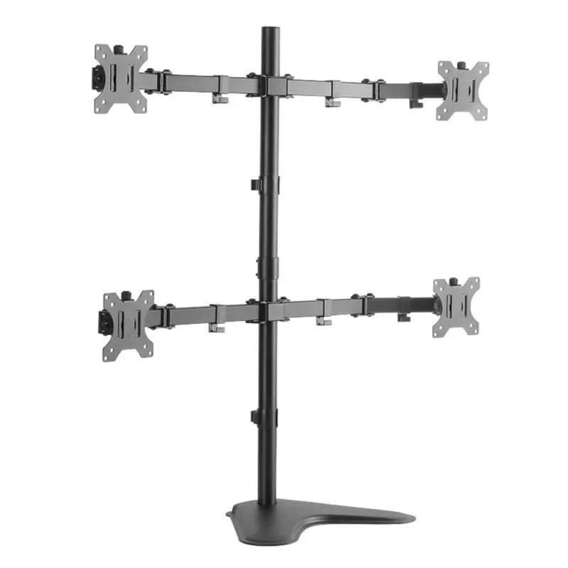 LogiLink Monitorständer 4 fach 13 bis 32 Zoll Stahl