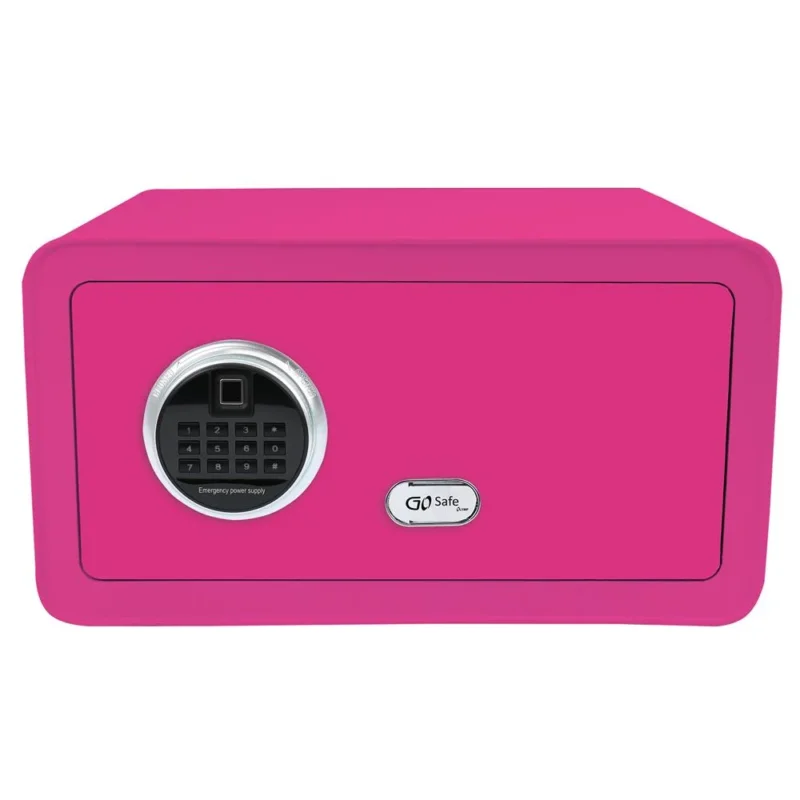 Olympia Tresor GOsafe 2.0 210FP 28 Liter Pink mit Fingerabdruck