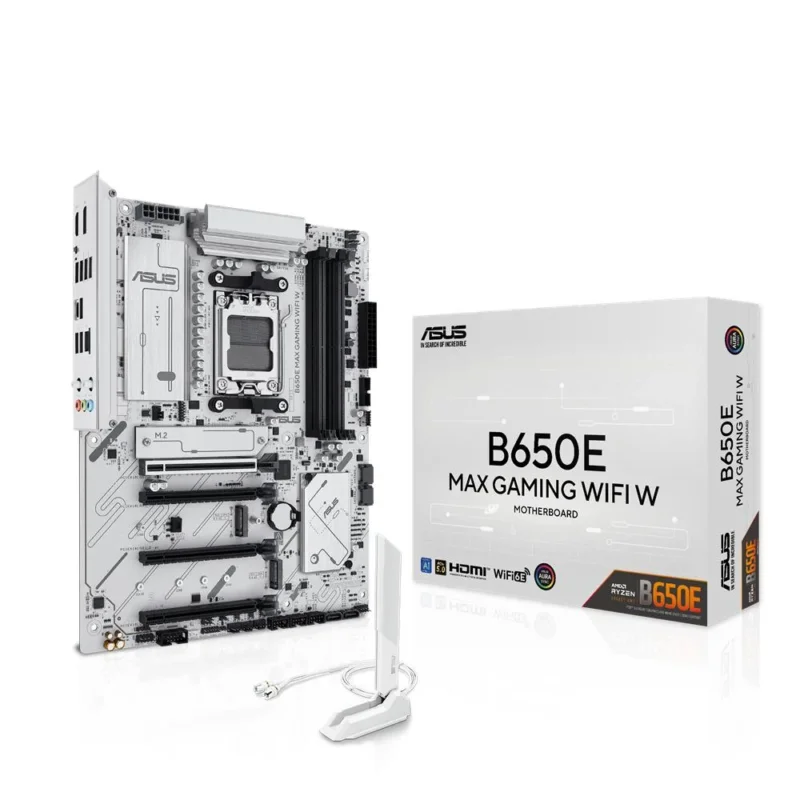 ASUS B650E MAX GAMING WIFI W Mainboard AM5 ATX DDR5 PCIe 5.0 WiFi 6E