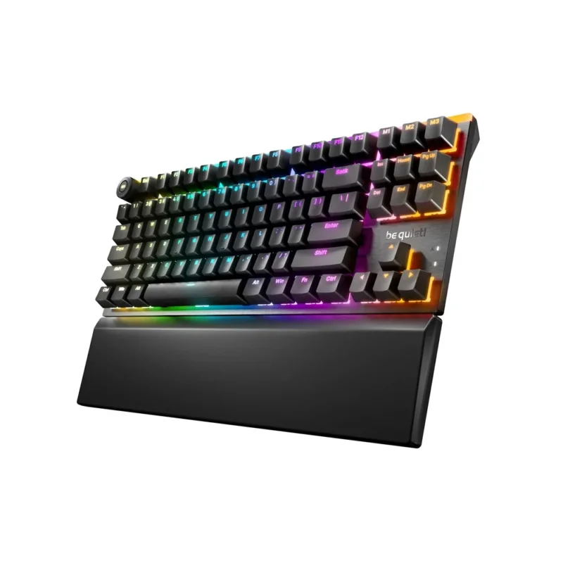 be quiet! Light Mount TKL Silent Linear US ISO Gaming-PC-Tastatur
