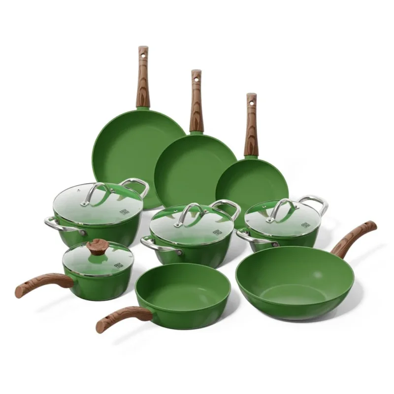 Cook & Pan - Go Green Pannenset 9-delig Pannenset Cook & Pan