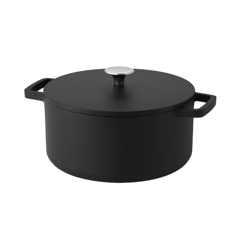 Cook & Pan - Signature Gietijzeren Braadpan 24 cm - 4 liter Braadpan Cook & Pan