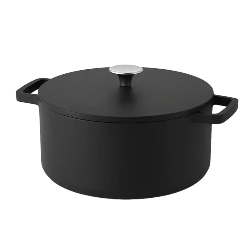 Cook & Pan - Signature Gietijzeren Braadpan 28 cm - 6.5 liter Braadpan Cook & Pan