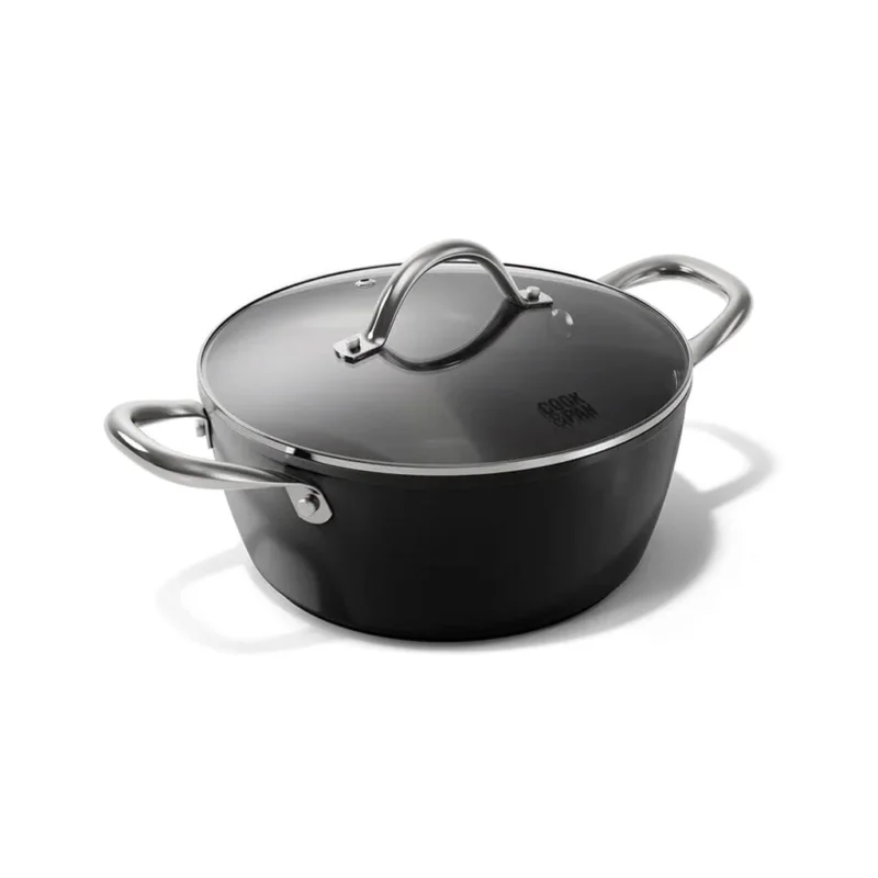 Cook & Pan - Signature Kookpan 22 cm met glazen deksel Kookpan Cook & Pan