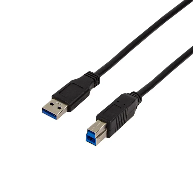 LogiLink USB 3.0 Kabel USB A auf USB B 3 m Schwarz