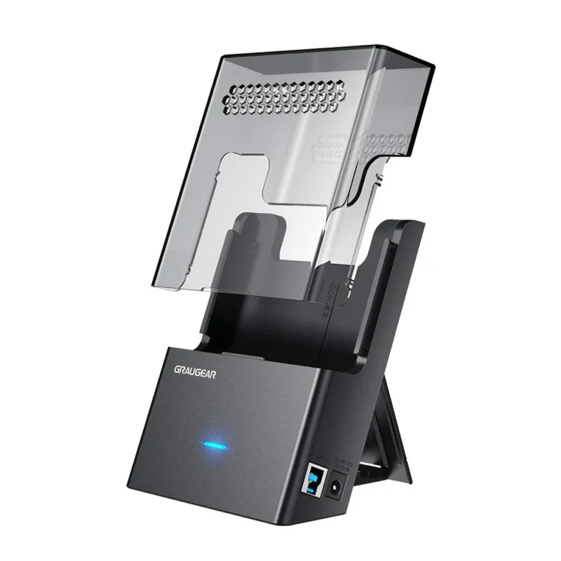 GRAUGEAR Festplatten Dockingstation G3502 AC für 2,5 und 3,5 Zoll HDD SSD