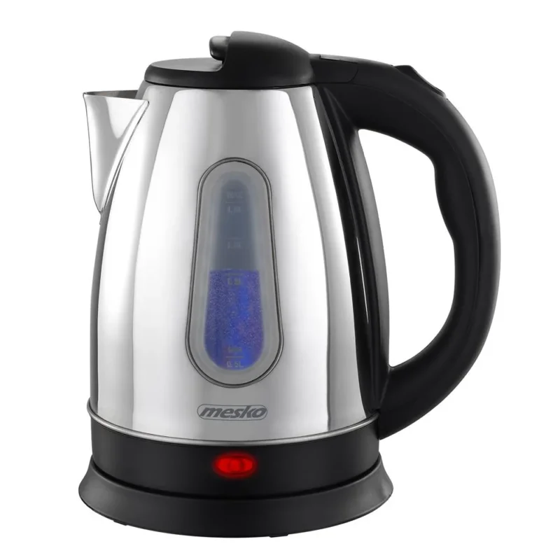 Mesko MS 1353 Wasserkocher – Edelstahl, 1,8 L, Trockenkochschutz & automatische Abschaltung