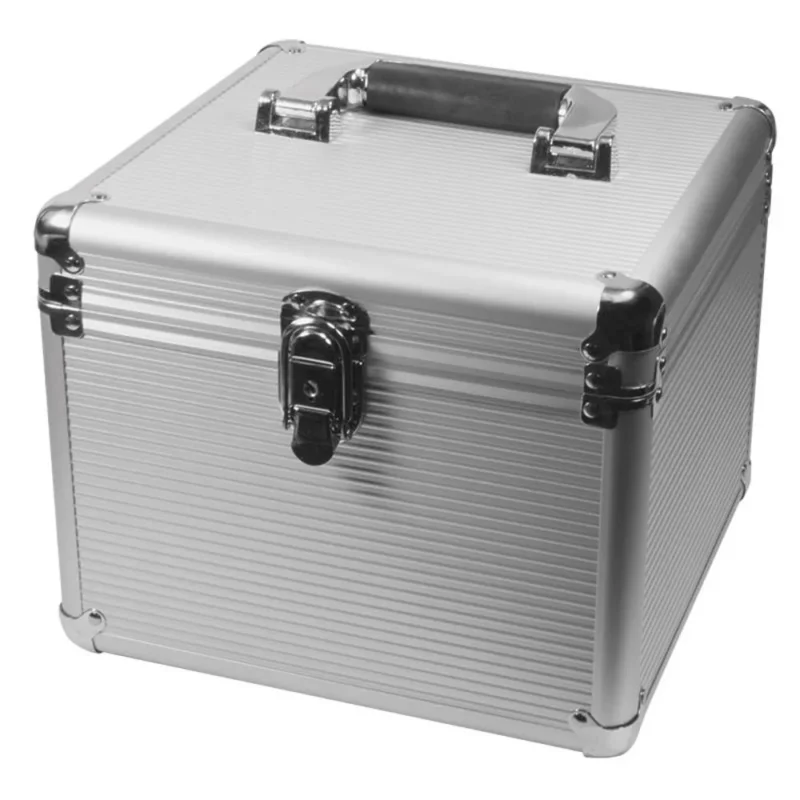 LogiLink 3,5" Festplatten‑Schutzkoffer für 10 HDDs, staub‑ & wasserfest, abschließbar