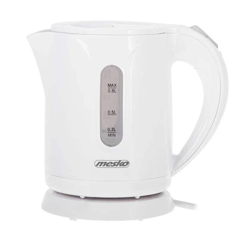 Mesko MS 1376 Wasserkocher aus Kunststoff, 0,8 l billig günstig klein handlich 850 W