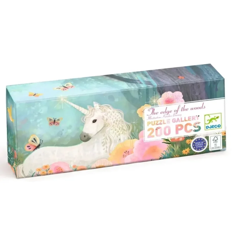 Verpackung von Gallery-Puzzle "The Edge of the Wood" von Djeco mit 200 Teilen