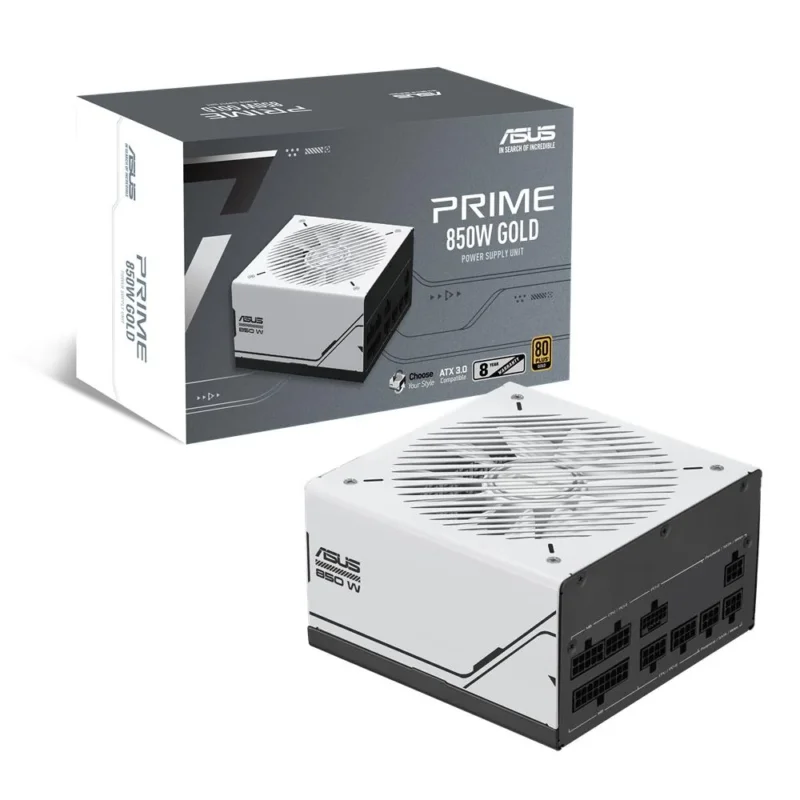 ASUS PRIME 850W Gold Netzteil ATX 3.1 PCIe 5.1 für Gaming‑PCs