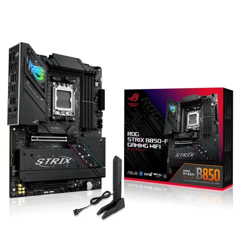 ASUS ROG STRIX B850-F GAMING WIFI Mainboard AM5 ATX DDR5 PCIe 5.0 WiFi 7