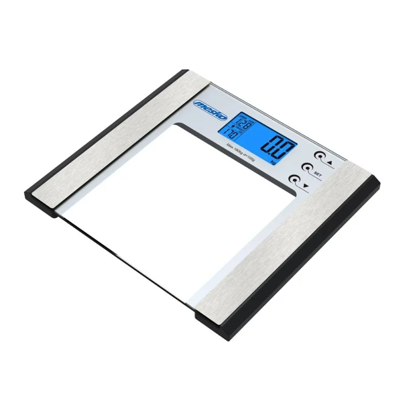 Mesko MS 8146 Körperanalysewaage Digital 180 kg Silber