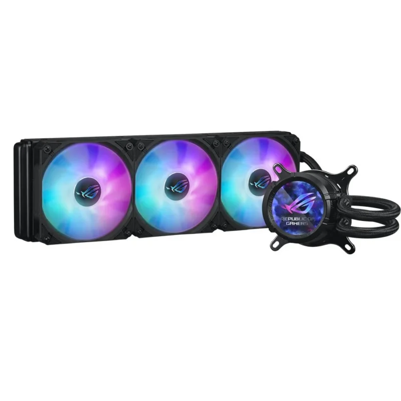 ASUS ROG Strix LC III 360 ARGB LCD AIO Wasserkühlung mit 2,1 Zoll IPS Display
