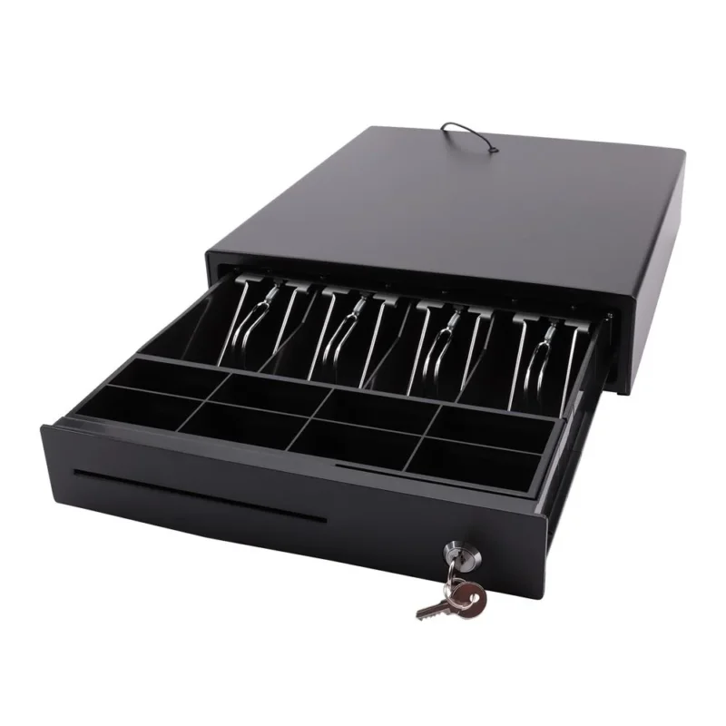 Olympia Kassenschublade XLD 460A Metall Geldlade Schwarz