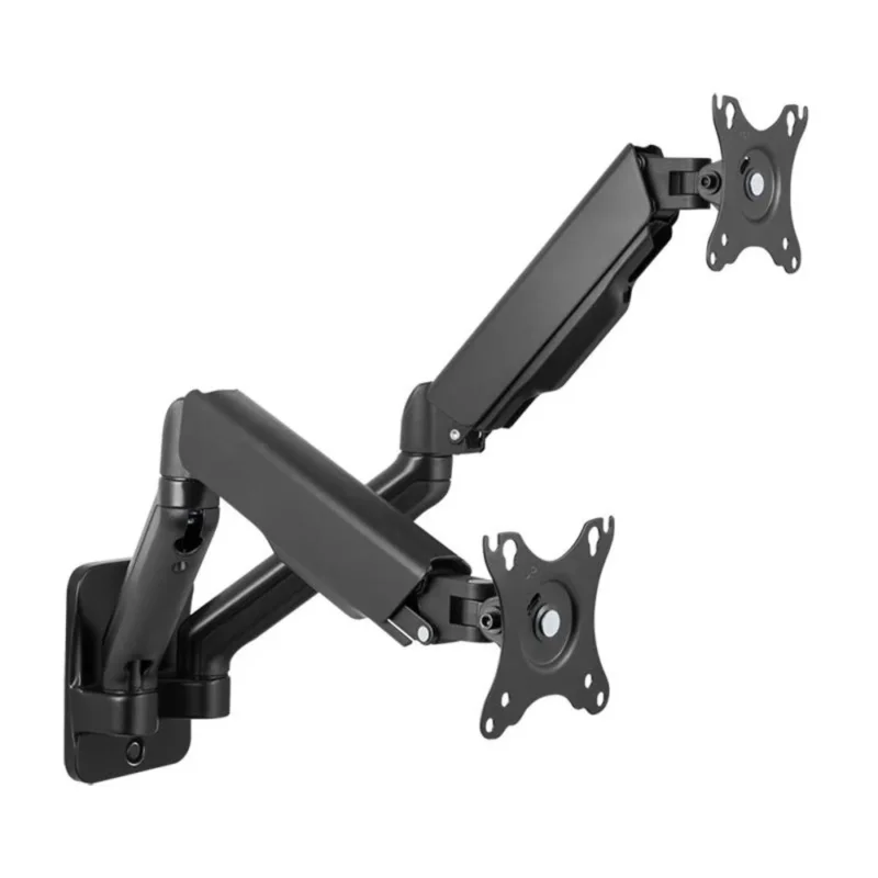 LogiLink Monitorwandhalterung 2 fach 17 bis 32 Zoll Gasdruckfeder