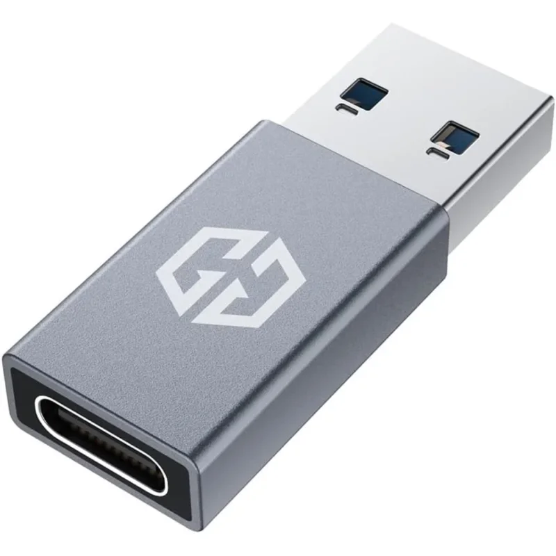 GRAUGEAR USB Type C auf Type A Adapter USB 3.2 Gen2 10 Gbit s