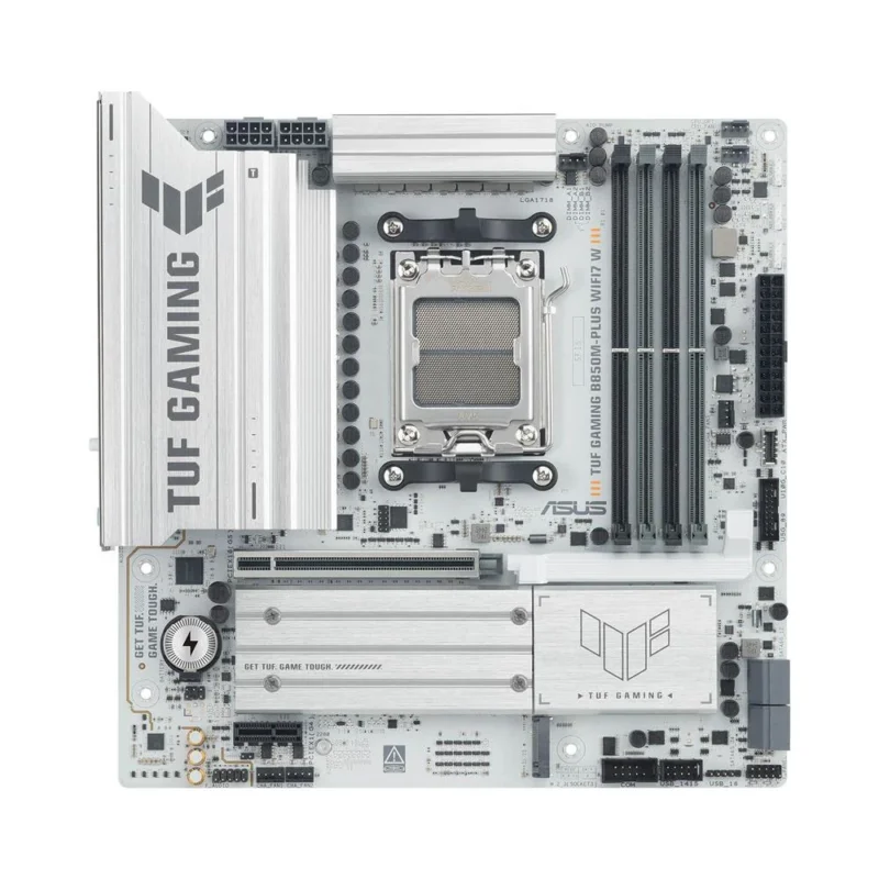 ASUS TUF GAMING B850M-PLUS WIFI7 W Mainboard AM5 micro ATX DDR5 PCIe 5.0 WiFi 7