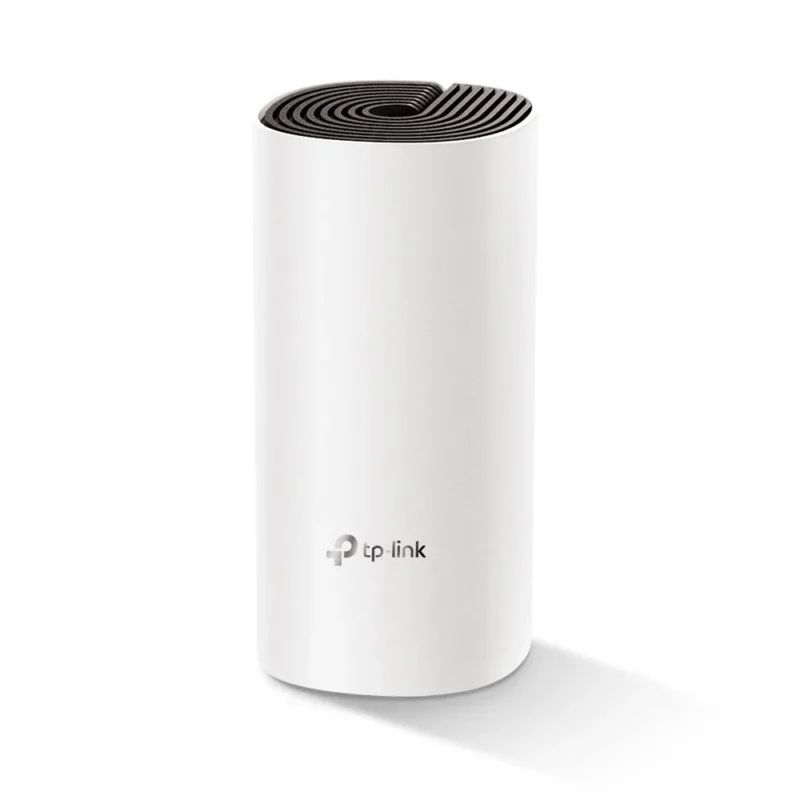 TP-Link Deco M4 Mesh WLAN Set (1er Pack) AC1200 Dual Band Router & Repeater Reichweite bis zu 185 m²