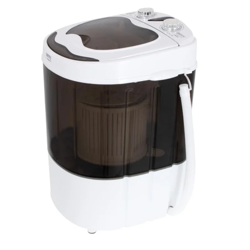 Camry CR 8054 Mini Waschmaschine mit Schleuder 3 kg Braun