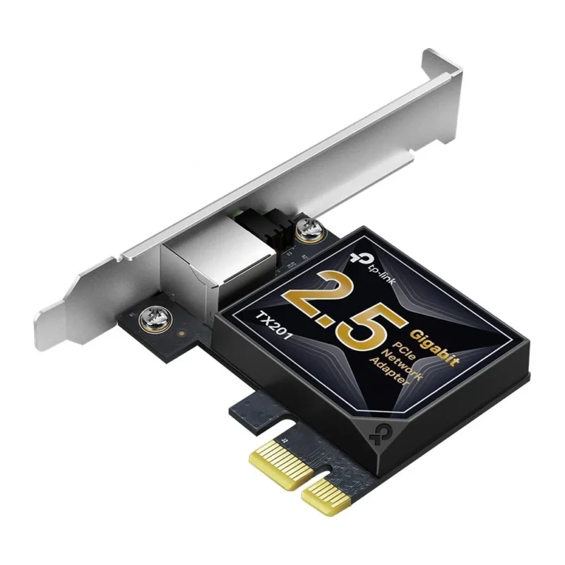 TP-Link TX201 2.5G PCIe-Netzwerkadapter – High-Speed Ethernet, inkl. Low-Profile-Halterung