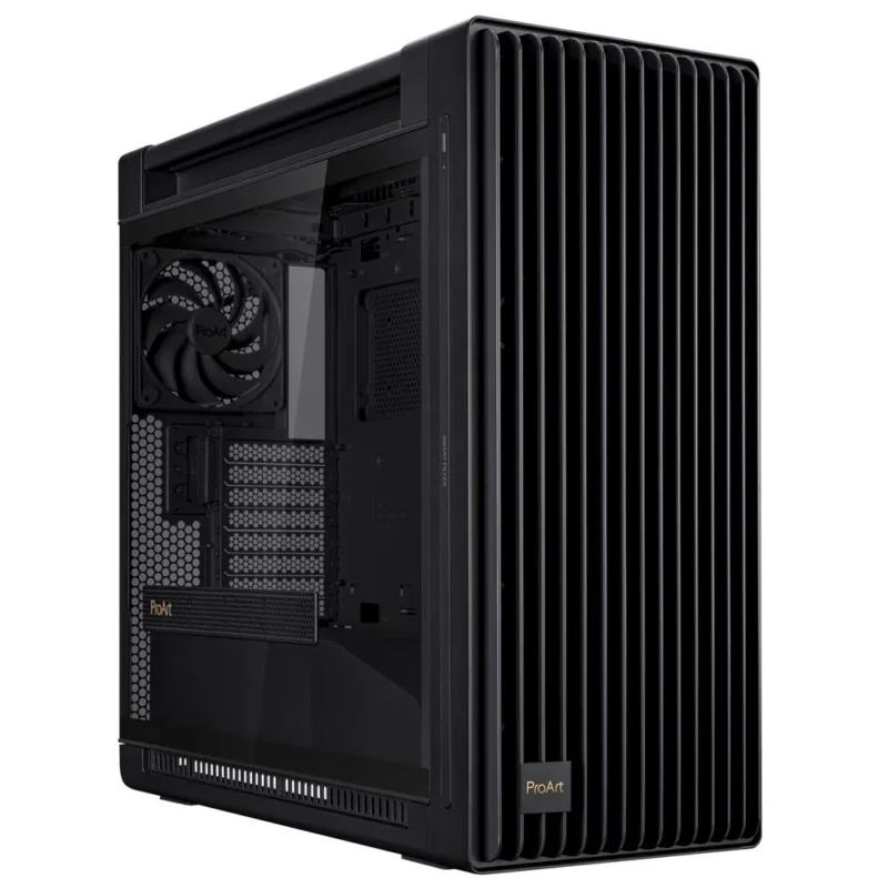 ASUS ProArt PA602 E ATX PC Gehäuse mit 420 mm Radiator IR Staubsensor und USB 20Gbps