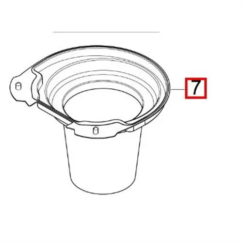 Nilfisk Original 107407299 Nassfilter 35 Liter