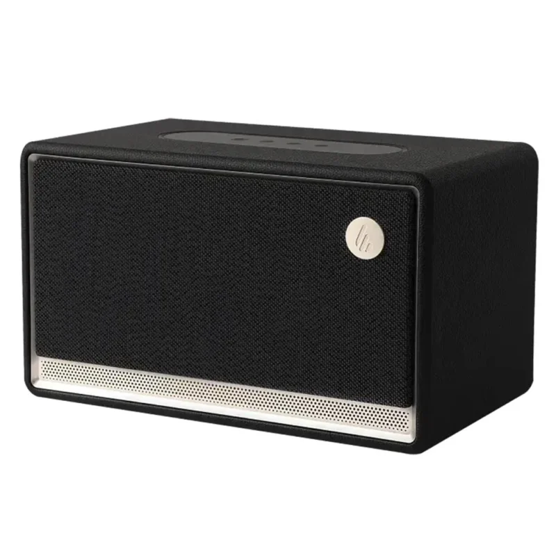 Edifier ES300 Bluetooth Lautsprecher, Schwarz - 60W Hi-Res Audio, AirPlay 2, LDAC, 12h Akku, Multiroom, USB & AUX