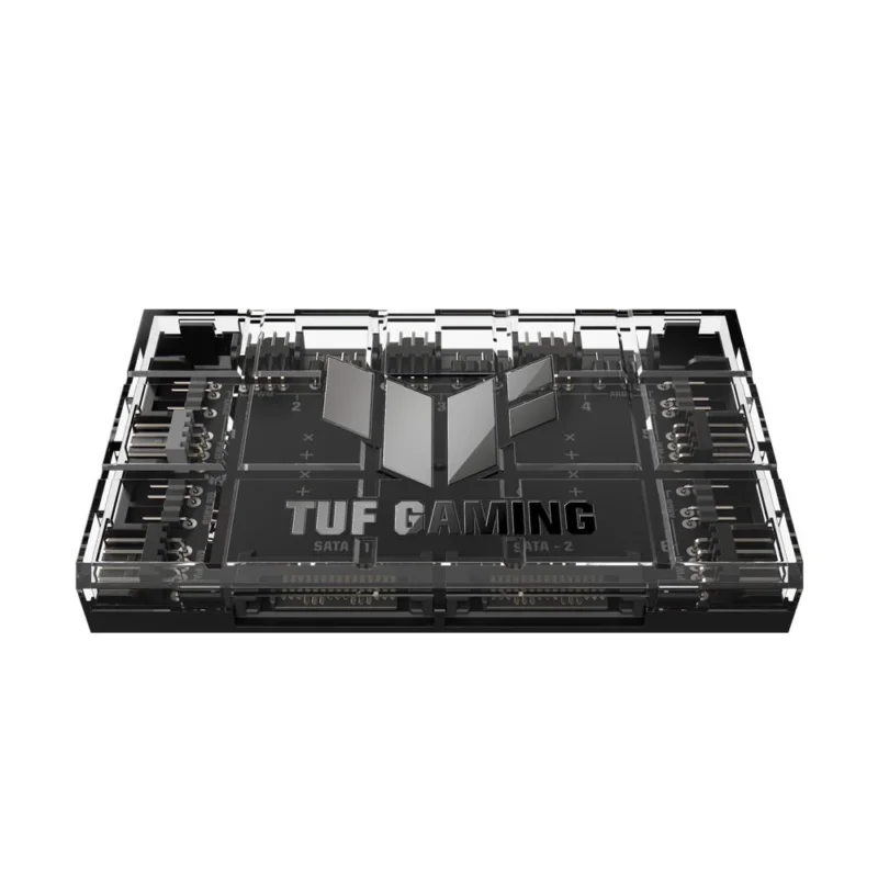 ASUS TUF Gaming ARGB PWM Lüfter Hub mit 6 Ports und magnetischer Befestigung