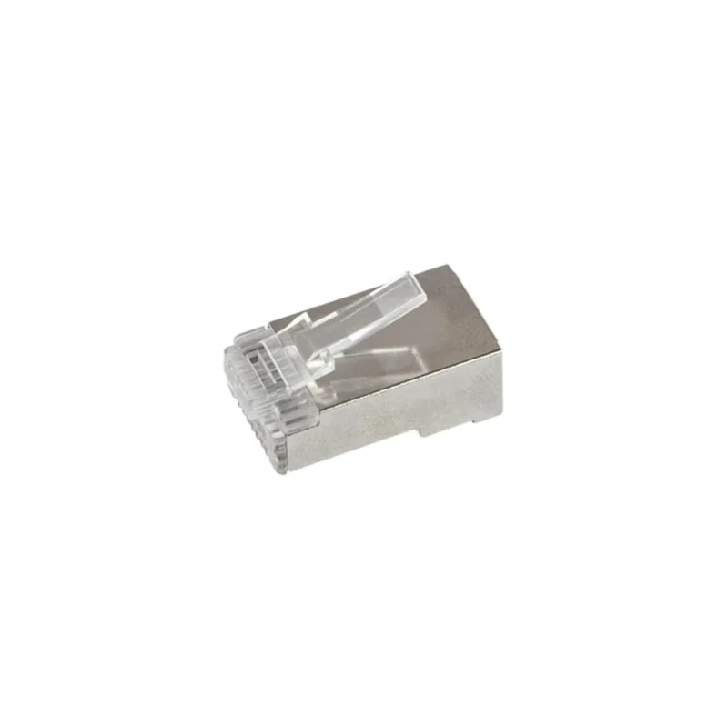LogiLink RJ45 Modularstecker Cat 6 geschirmt vorne offen 50 Stück