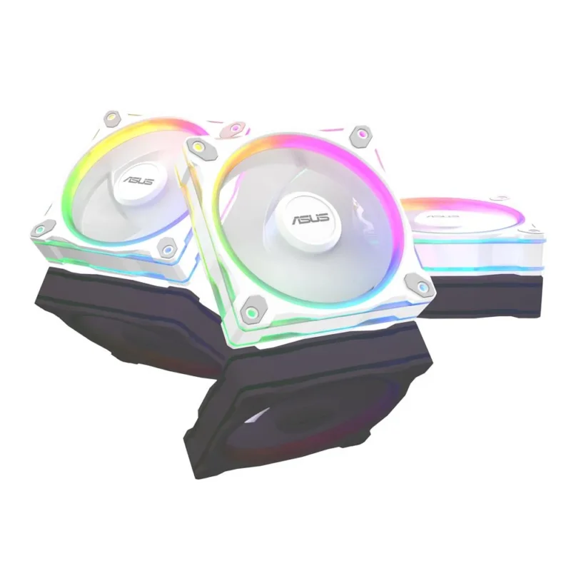 ASUS Prime MR120 ARGB Reverse Gehäuselüfter White 3er Set 120 mm PWM