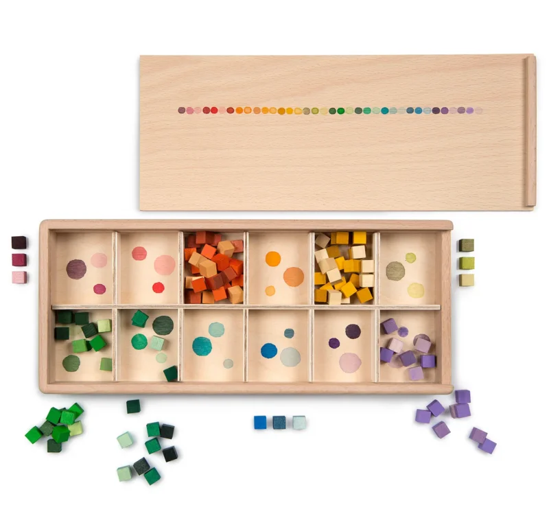 Mis & Match Holz-Sortierset von Grapat in edler Holzbox