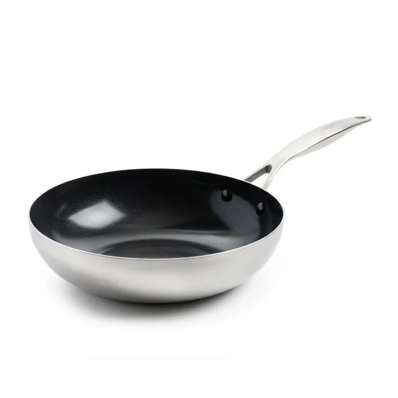 GreenPan - Geneva Wok met keramische antiaanbaklaag 28cm Wokpan GreenPan