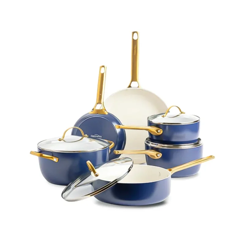 GreenPan - Padova Oxford Blue 10-delige pannenset Pannenset GreenPan
