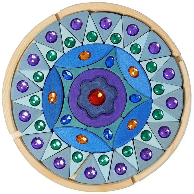 Kleines Glitzermandala von Grimm's