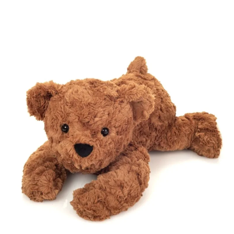 Brauner liegender Teddy von Hermann Teddy